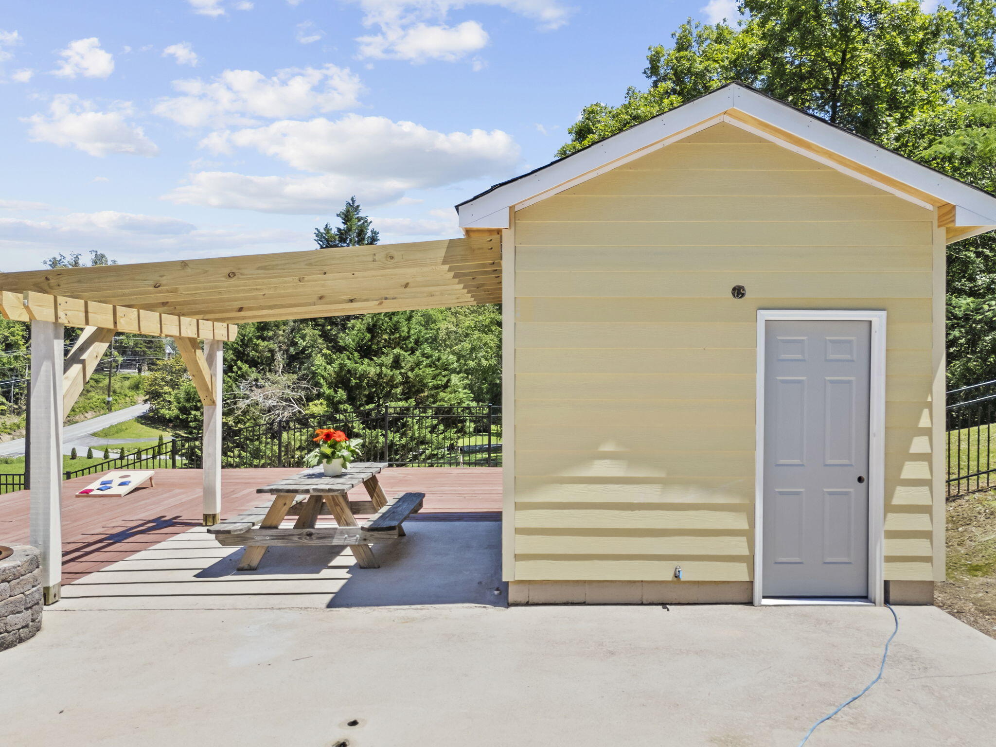 8802 Pine Ridge Road Ooltewah, TN 37363 - Photo 71 of 94 Pergola area.