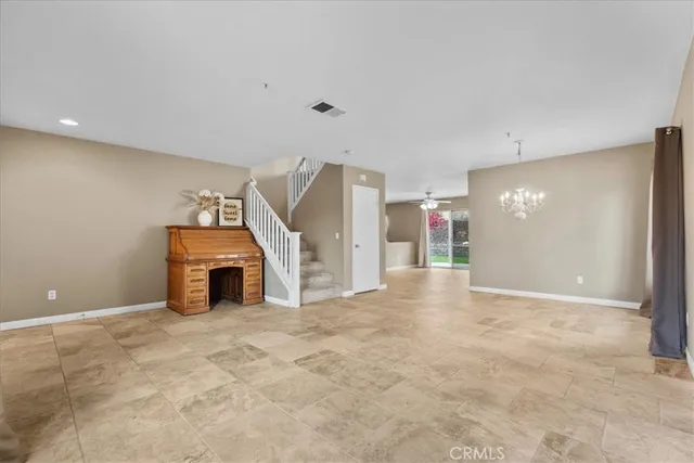 a view of a livingroom with a fireplace