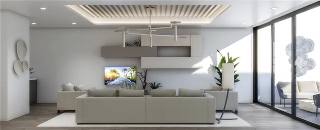 a view of house with a garden and a swimming pool