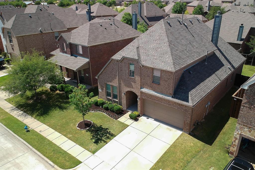 10104 Waterstone Way McKinney, TX 75072 - Photo 21 of 29 an aerial view of a house with garden