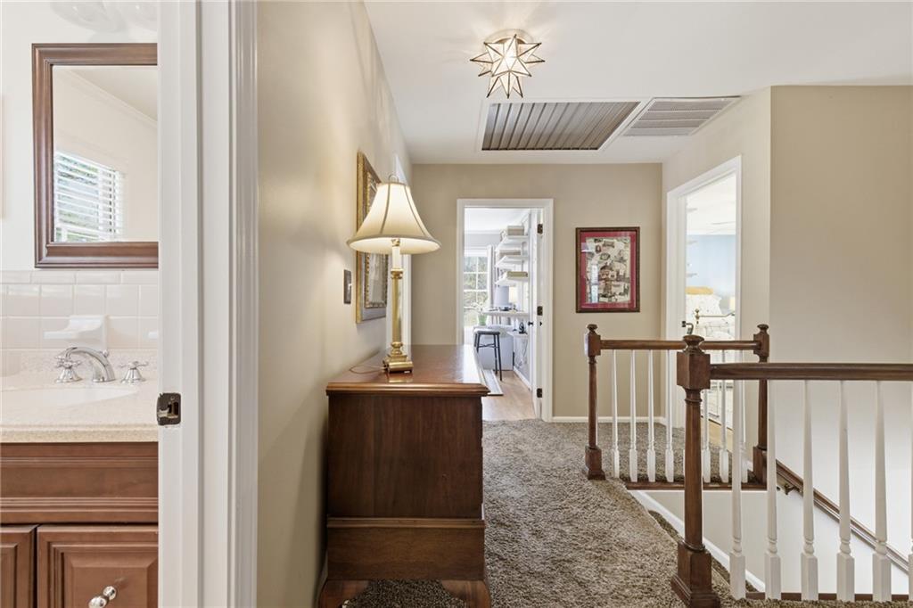 1924 Queens Way Atlanta, GA 30341 - Photo 42 of 88 a view of a hallway with windows and entryway