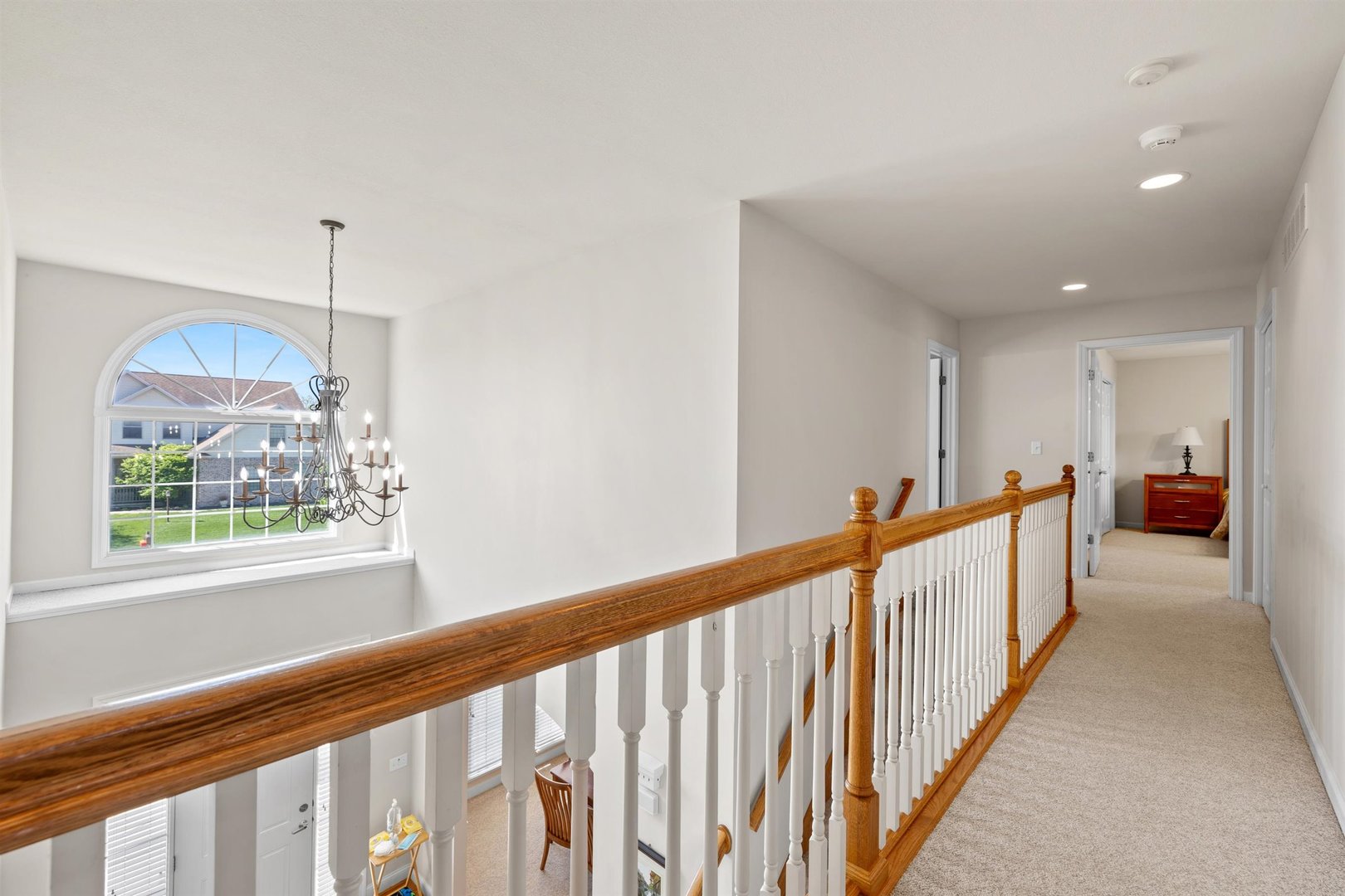 4512 Doverbrook Drive Champaign, IL 61822 - Photo 36 of 62 a view of a hallway with window and stairs