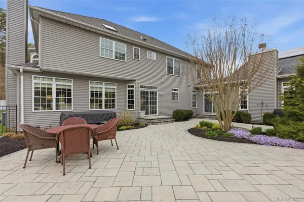 a outdoor view with a sitting space
