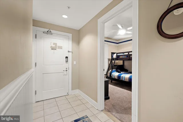 a view of balcony with ocean view