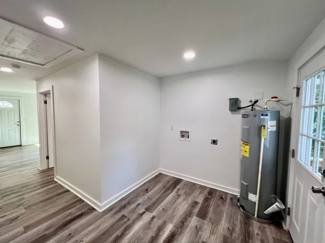 a view of empty room