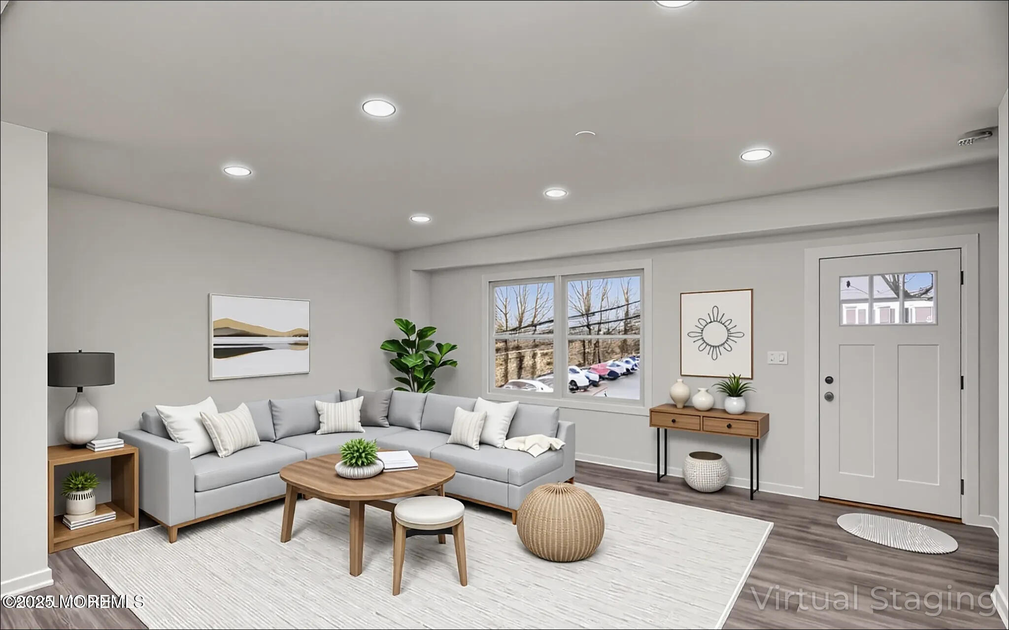 8 Ravine Drive, Unit B Matawan, NJ 07747 - Photo 7 of 21 STAGED LIVING ROOM