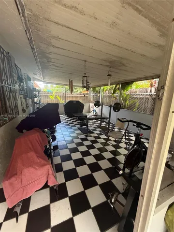 a car parked in front of a house