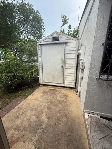 a black and white checkered floor