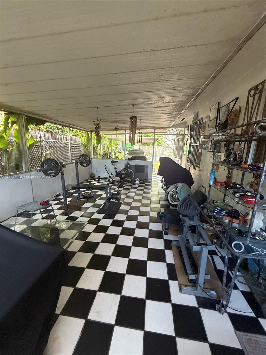 11472 Southwest 4th Street Sweetwater, FL 33174 - Photo 18 of 65 a black and white checkered floor