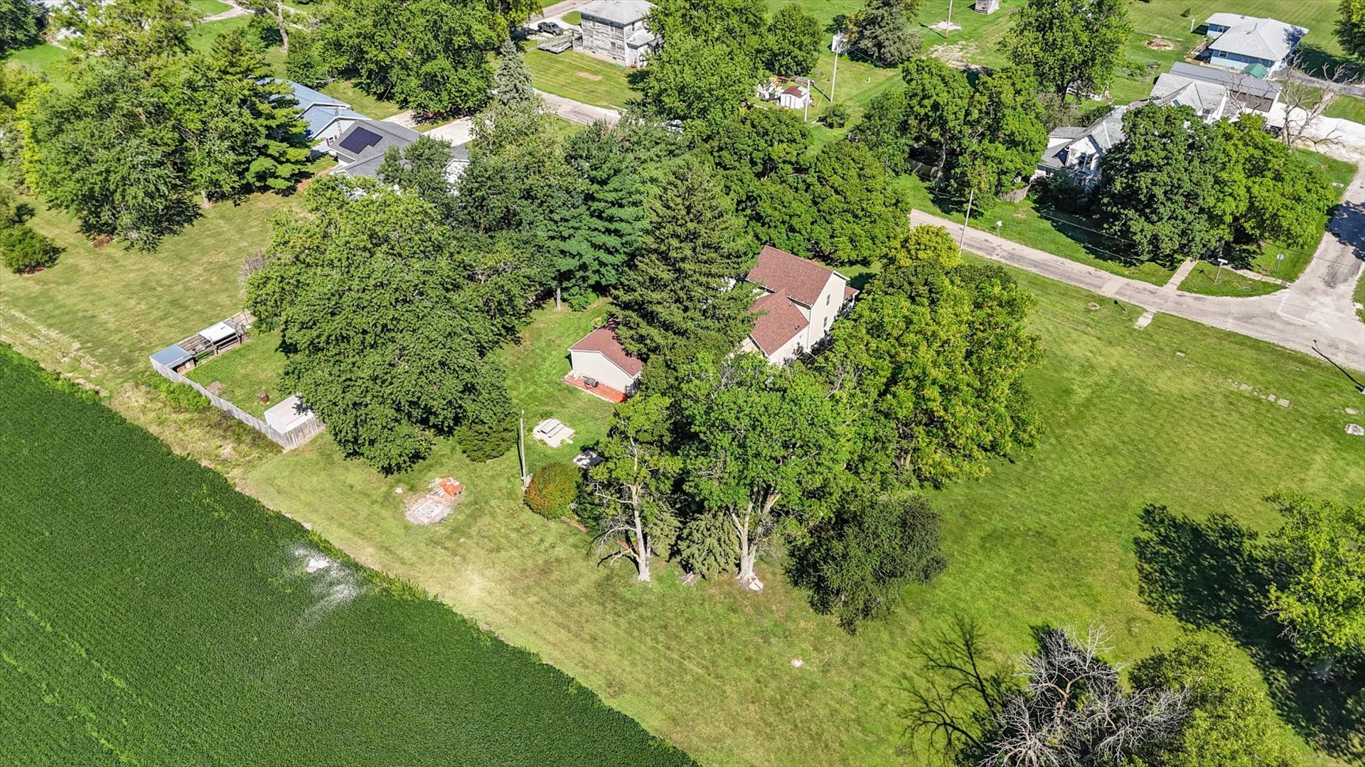221 East 5th Avenue Rankin, IL 60960 - Photo 41 of 44 a view of a lake with a yard