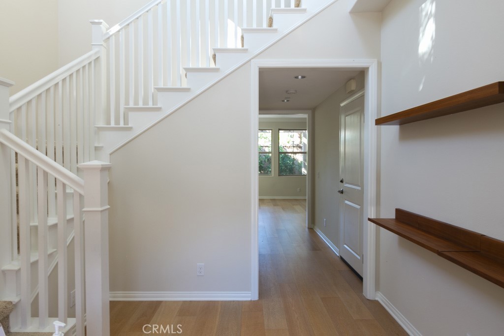116 Gemstone Irvine, CA 92620 - Photo 3 of 3 a view of entryway with wooden floor