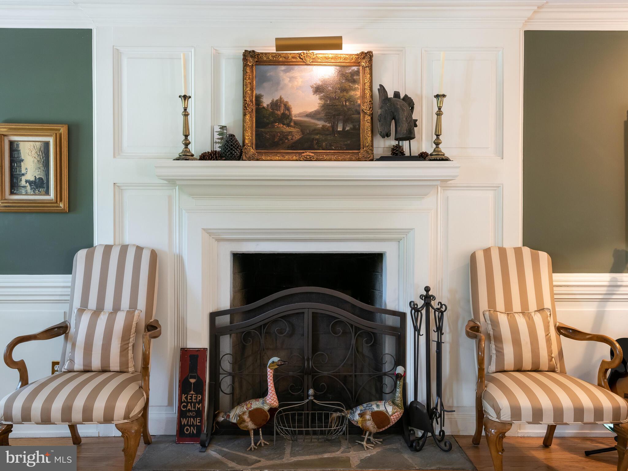 1538 Yellow Springs Road Chester Springs, PA 19425 - Photo 7 of 38 Fireplace Living Room