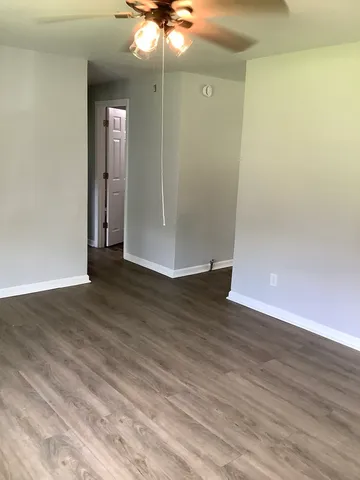 wooden floor in an empty room