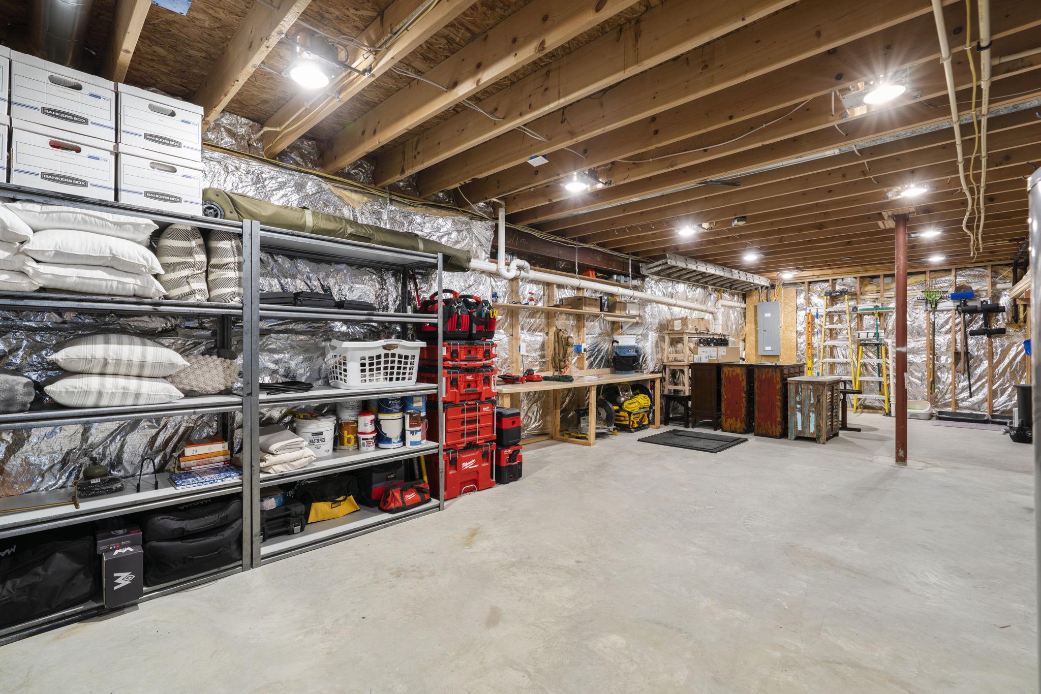 3088 Ballesteras Court Mount Airy, MD 21771 - Photo 49 of 64 Spacious, organized basement storage area