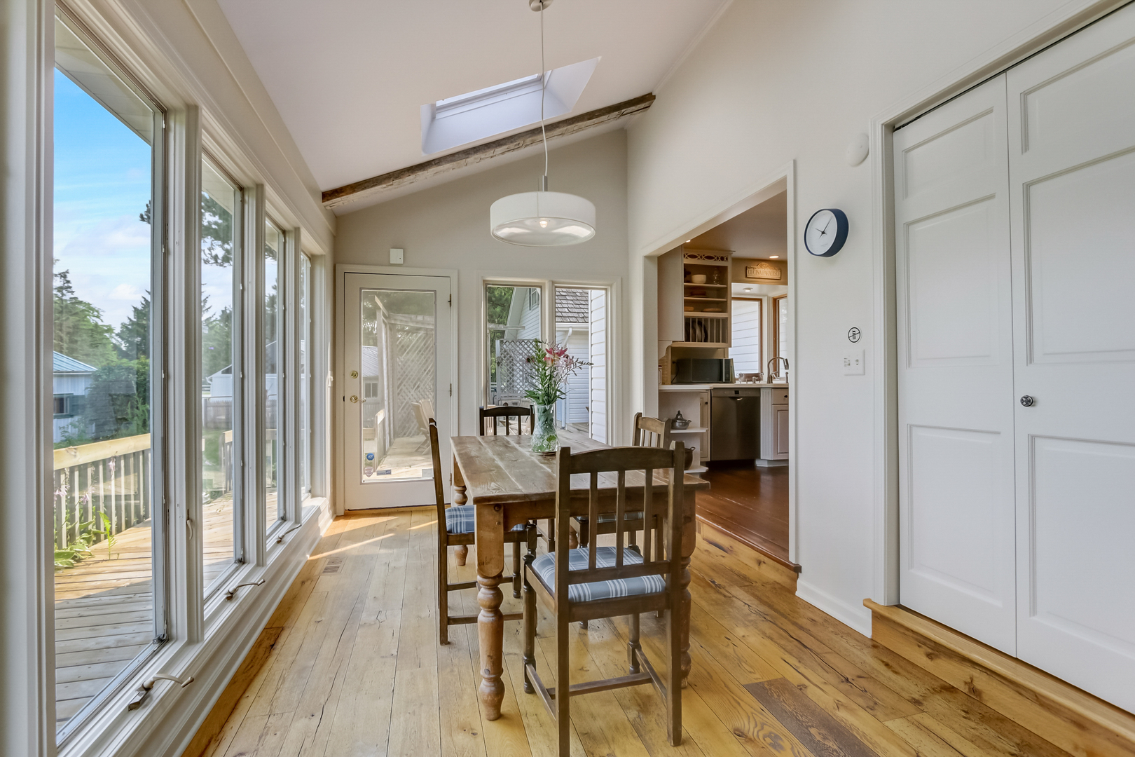 22154 North Harbor Road Barrington, IL 60010 - Photo 20 of 61 a view of a dining room with furniture window and wooden floor