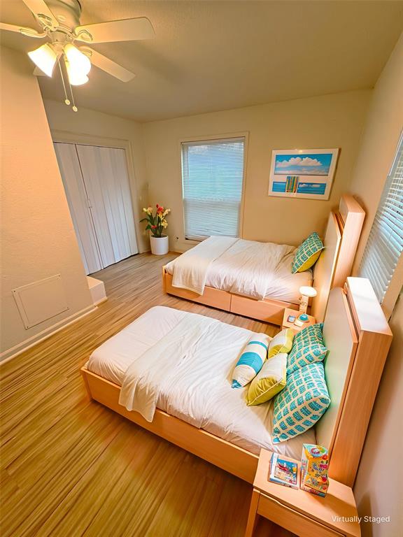 1205 Ashleman Street Bellmead, TX 76705 - Photo 12 of 33 a bedroom with bed and a window