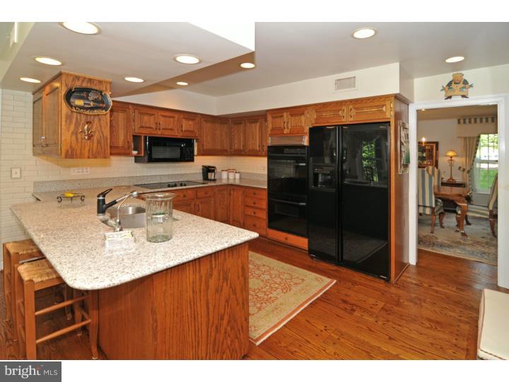7 Andorra Hill Road Lafayette Hill, PA 19444 - Photo 12 of 23 a kitchen with stainless steel appliances kitchen island granite countertop a sink and cabinets