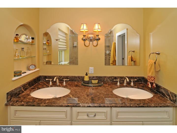 7 Andorra Hill Road Lafayette Hill, PA 19444 - Photo 16 of 23 a bathroom with a granite countertop sink and mirror