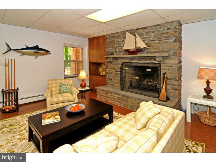 7 Andorra Hill Road Lafayette Hill, PA 19444 - Photo 17 of 23 a living room with furniture and a fireplace