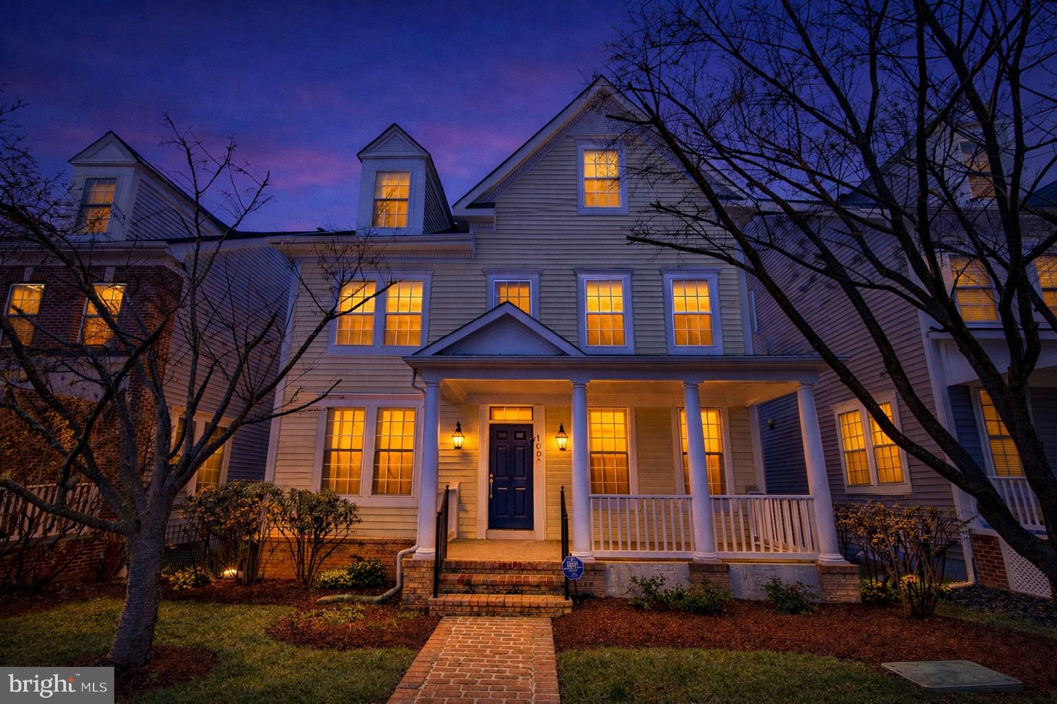 1004 Gaither Road Rockville, MD 20850 - Photo 2 of 44 Front Exterior at Twilight