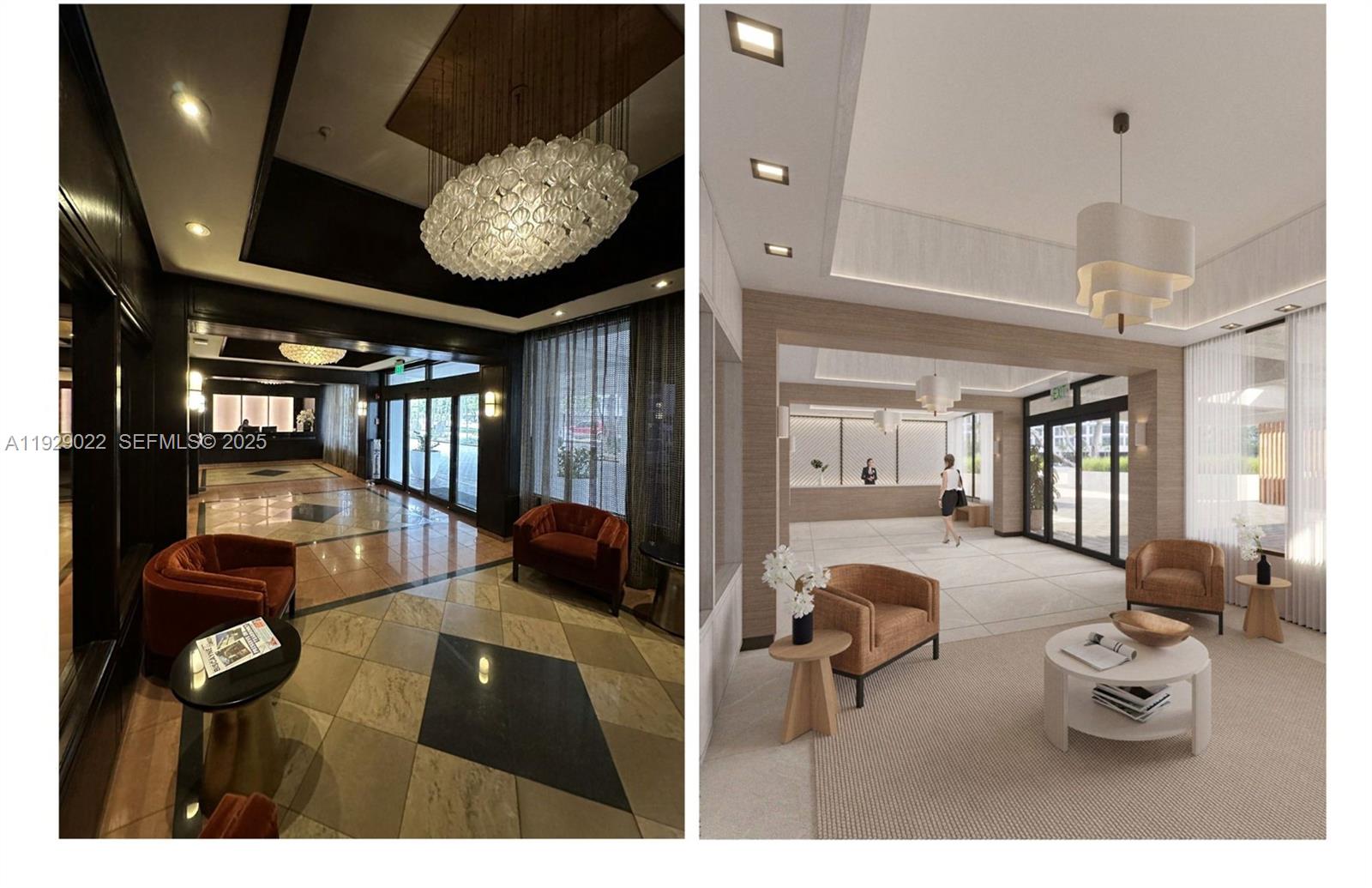 600 Northeast 36th Street, Unit 218 Miami, FL 33137 - Photo 27 of 31 a living room with furniture and a large window