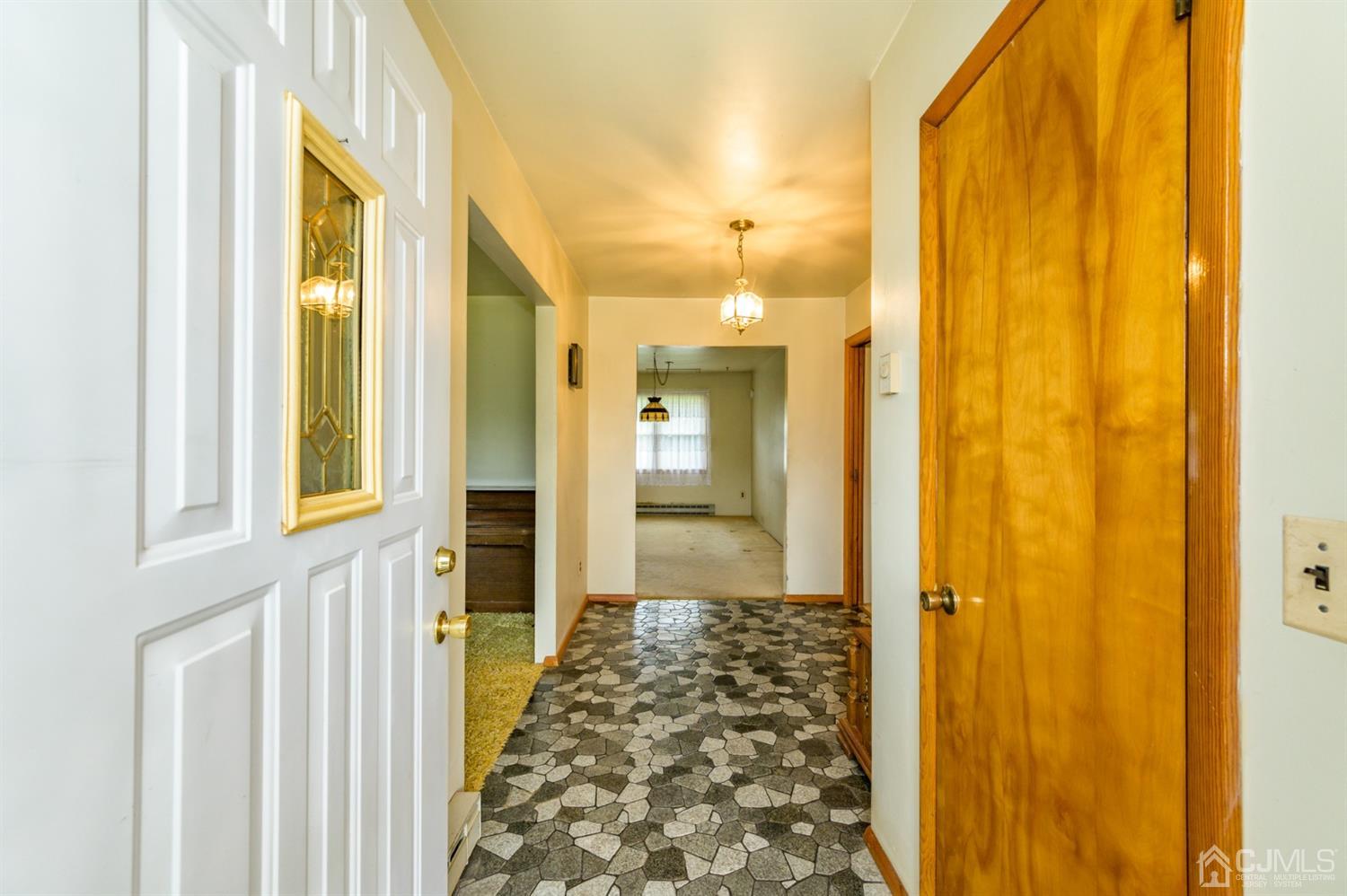 286 Barbertown Point Breeze Road Frenchtown, NJ 08825 - Photo 3 of 36 a bathroom with a glass door shower and a sink