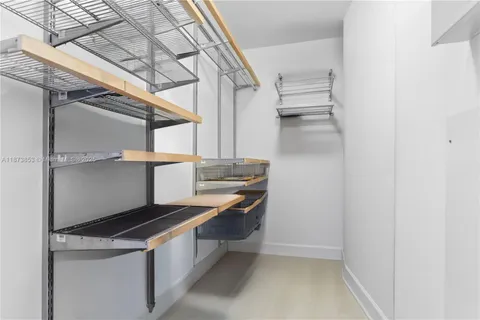 a view of storage and utility room