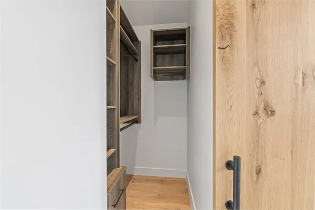 a view of walk in closet