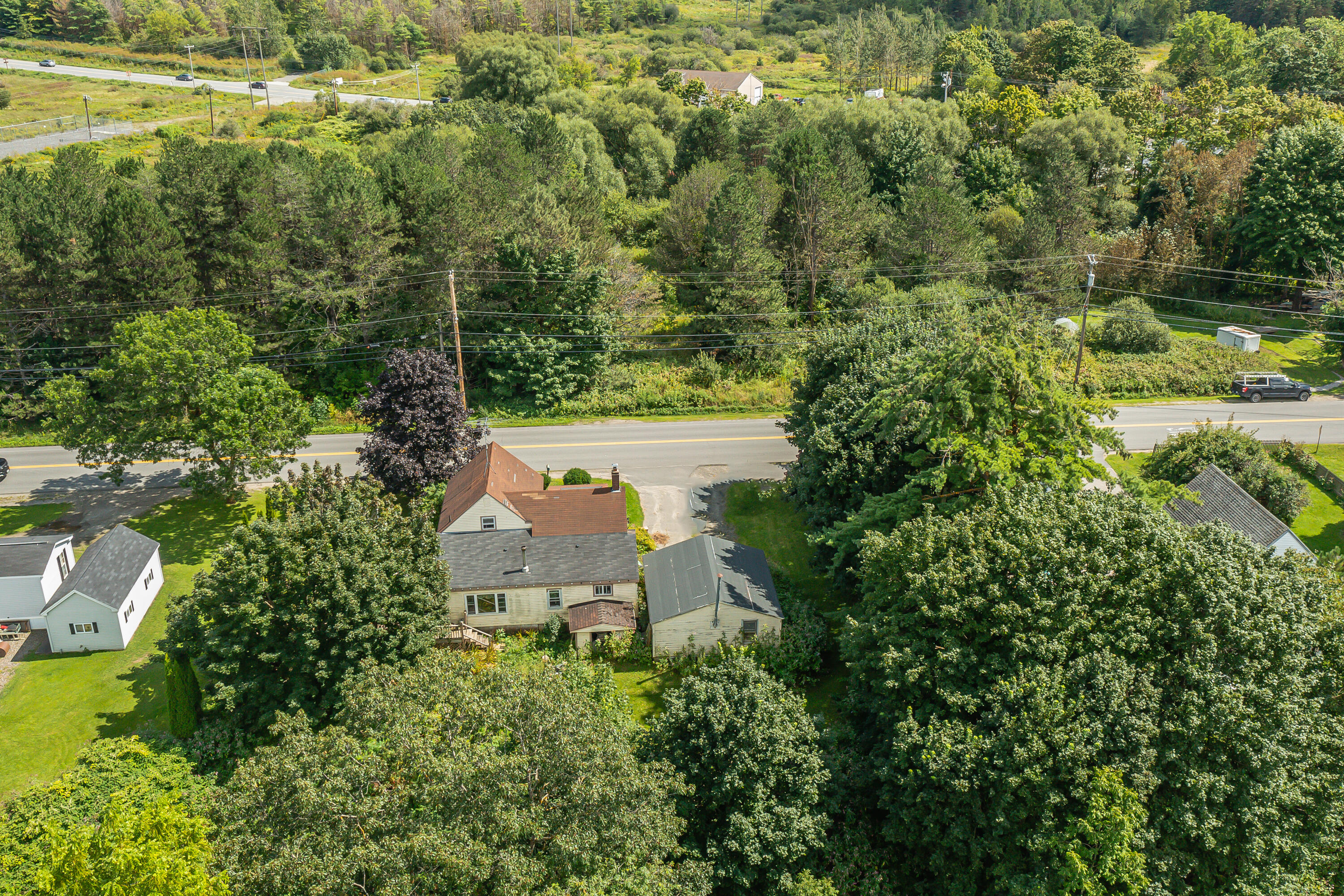28 Old County Road Thomaston, ME 04861 - Photo 4 of 32 aerial view