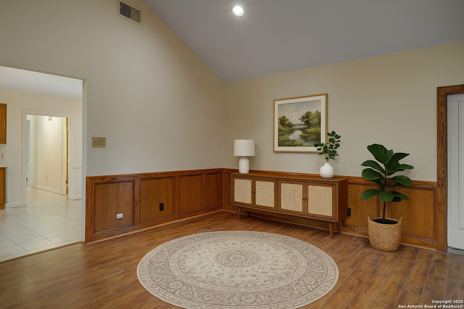 1603 Hawks Ridge Street San Antonio, TX 78248 - Photo 17 of 39 a view of livingroom with a wooden floor