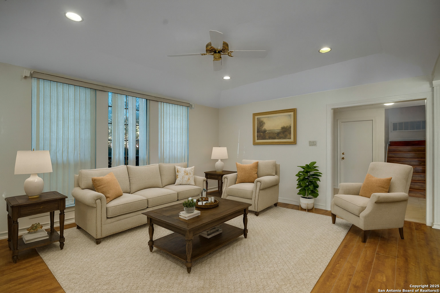 1603 Hawks Ridge Street San Antonio, TX 78248 - Photo 7 of 39 a living room with furniture and a large window