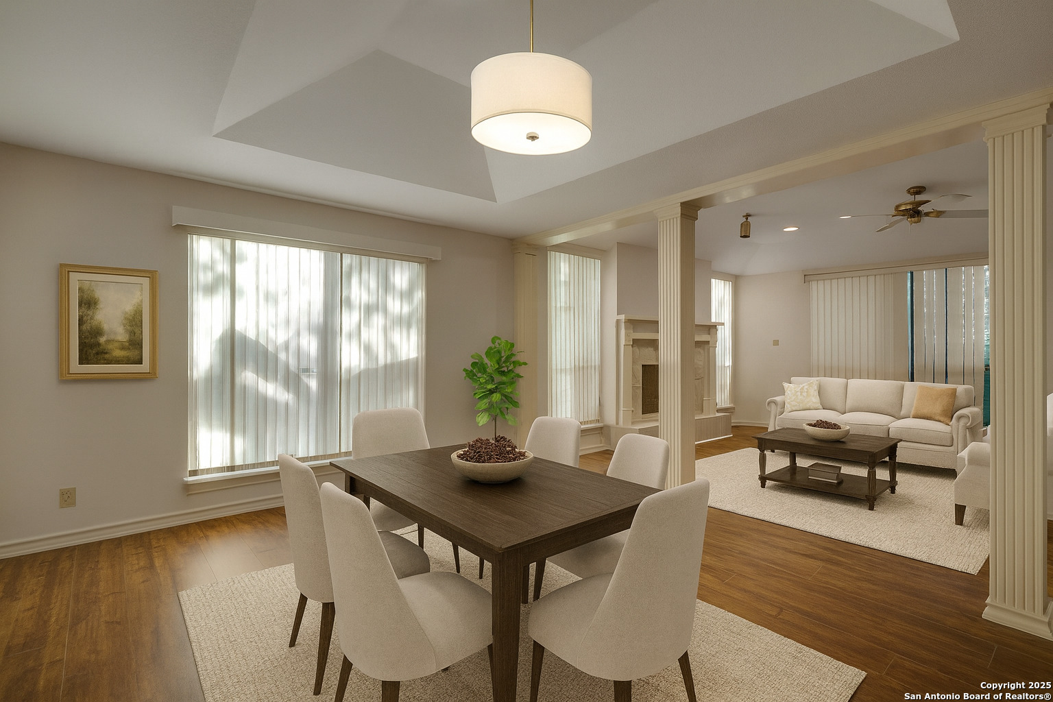 1603 Hawks Ridge Street San Antonio, TX 78248 - Photo 9 of 39 a living room with furniture and a large window