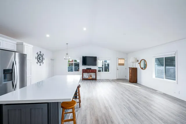 a view of a living room