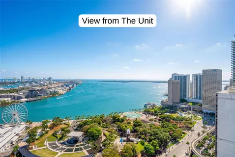 $800,000 | 244 Biscayne Boulevard, Unit 3702, Miami, FL 33132