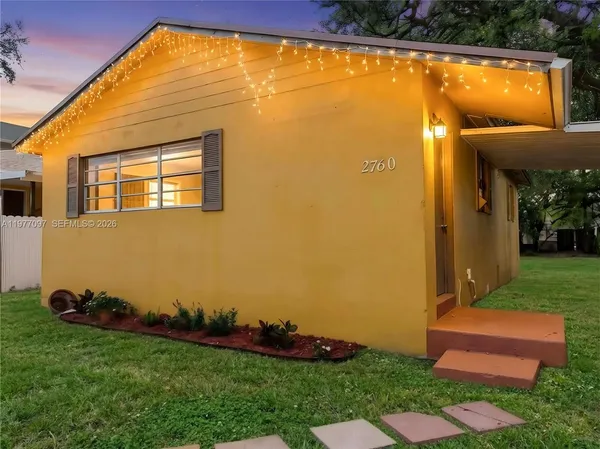 a view of outdoor space yard and swimming pool