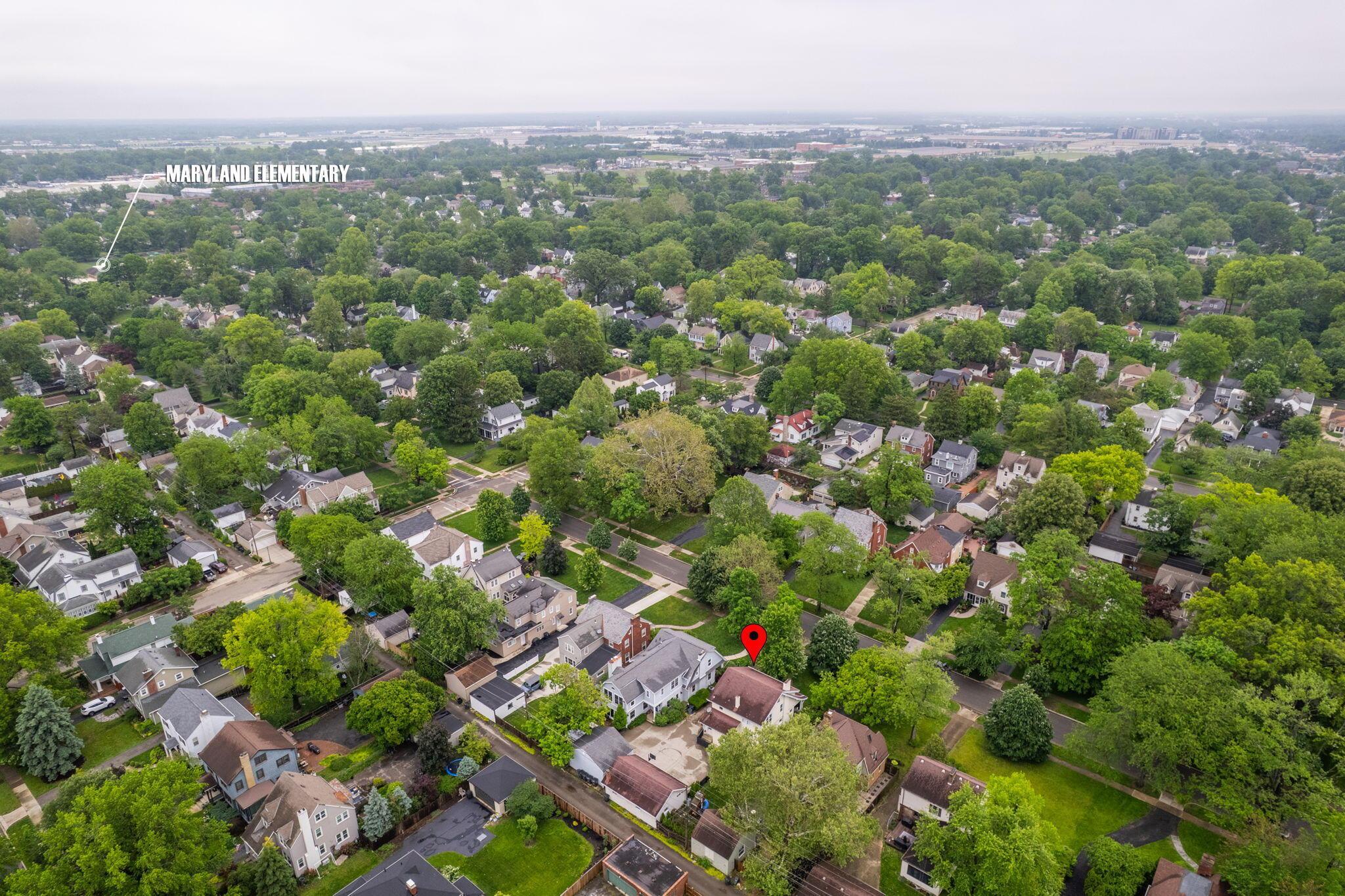 115 North Cassingham Road Columbus, OH 43209 - Photo 69 of 70 OVERHEAD
