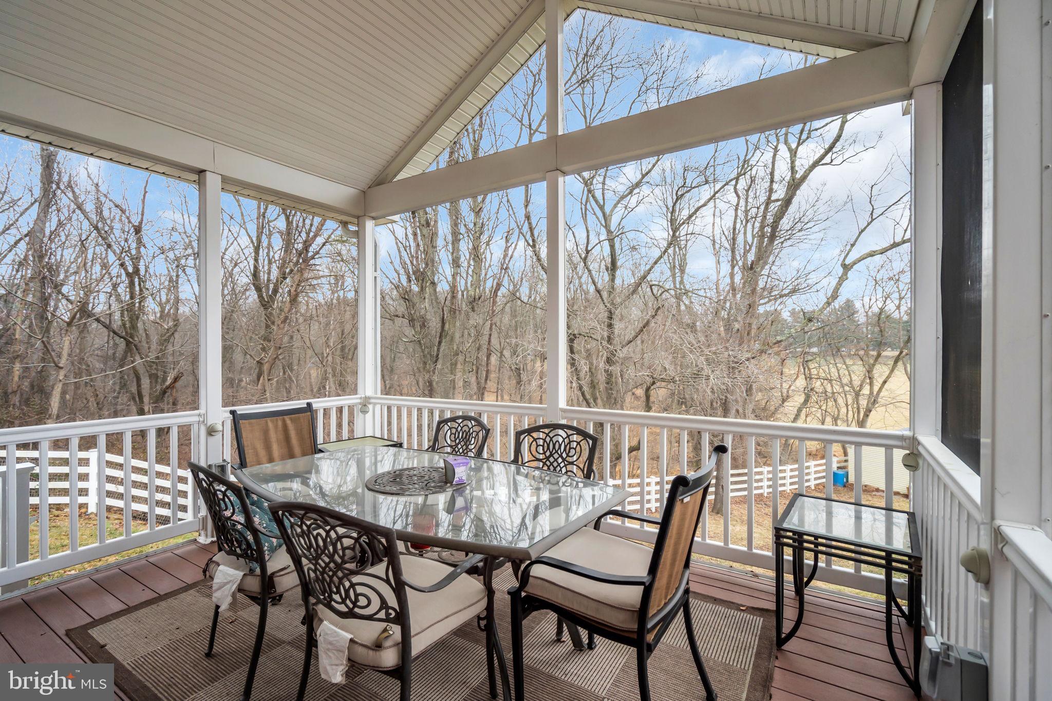 18631 Brick Store Road Hampstead, MD 21074 - Photo 47 of 64 a view of a dining room with furniture window and outside view