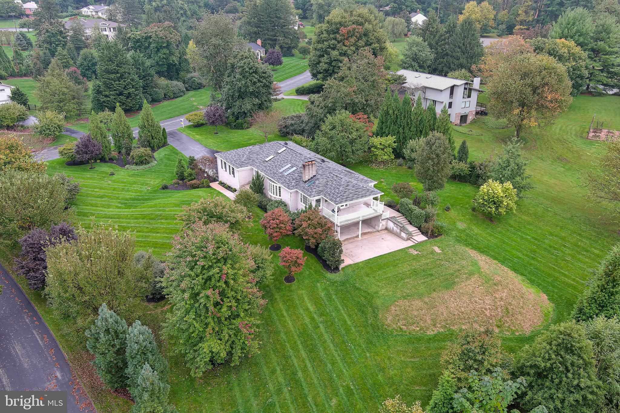 619 Stone Barn Road Towson, MD 21286 - Photo 31 of 58 landscaped 1 Ac lot