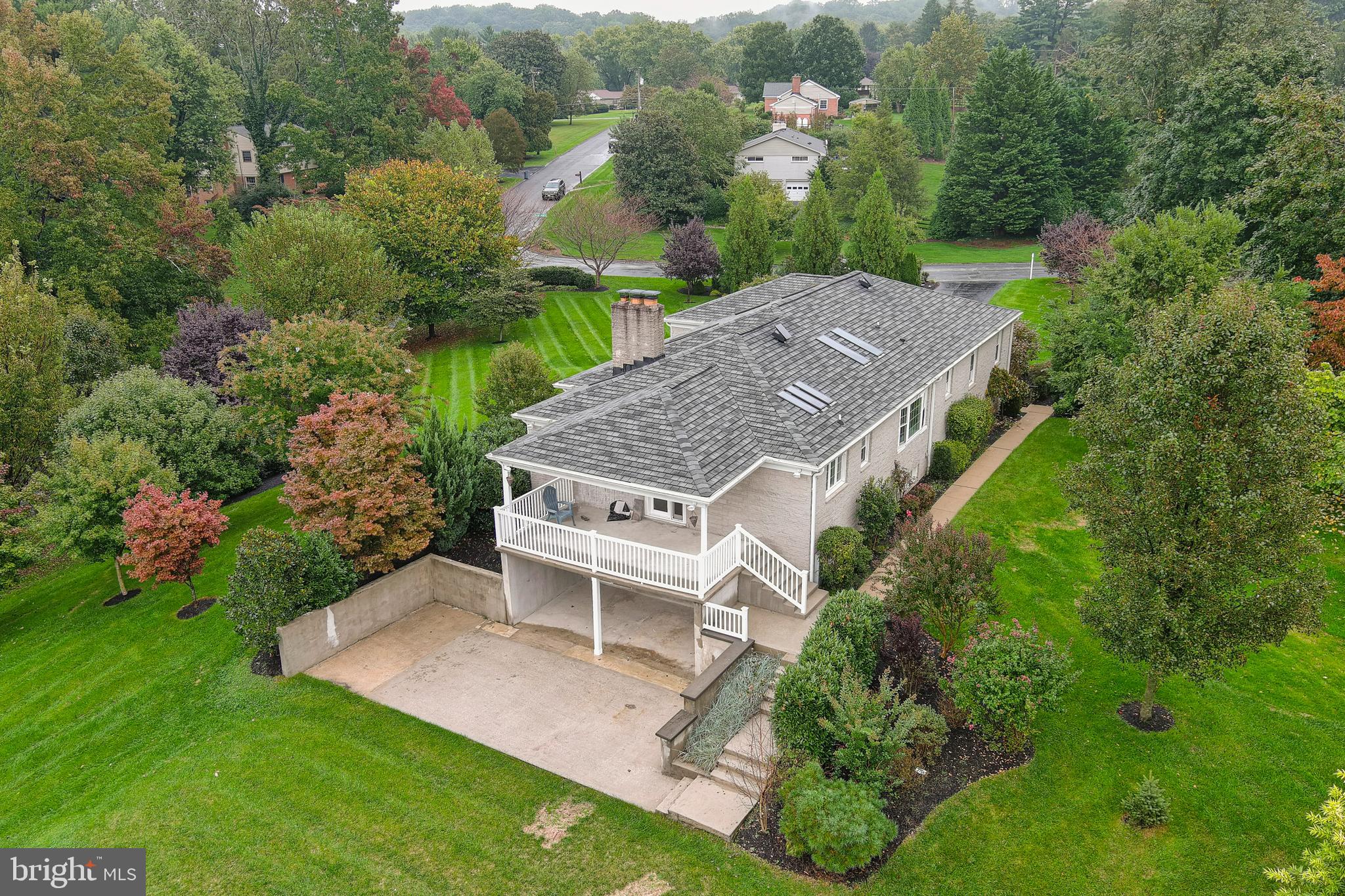 619 Stone Barn Road Towson, MD 21286 - Photo 32 of 58 landscaped 1 Ac lot