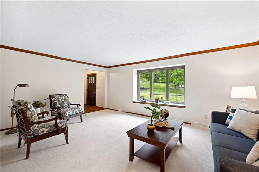 2972 East Hardies Road Gibsonia, PA 15044 - Photo 10 of 42 a living room with furniture and a window