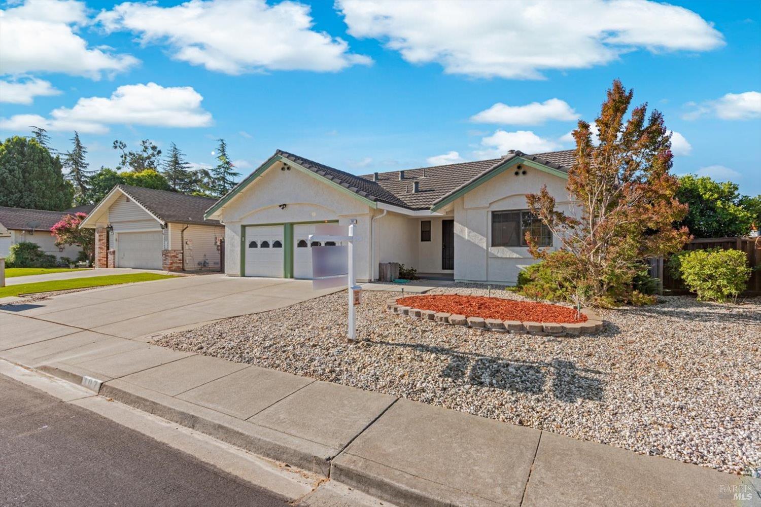 107 Inyo Court Vacaville, CA 95687 - Photo 3 of 49 a front view of a house with garden