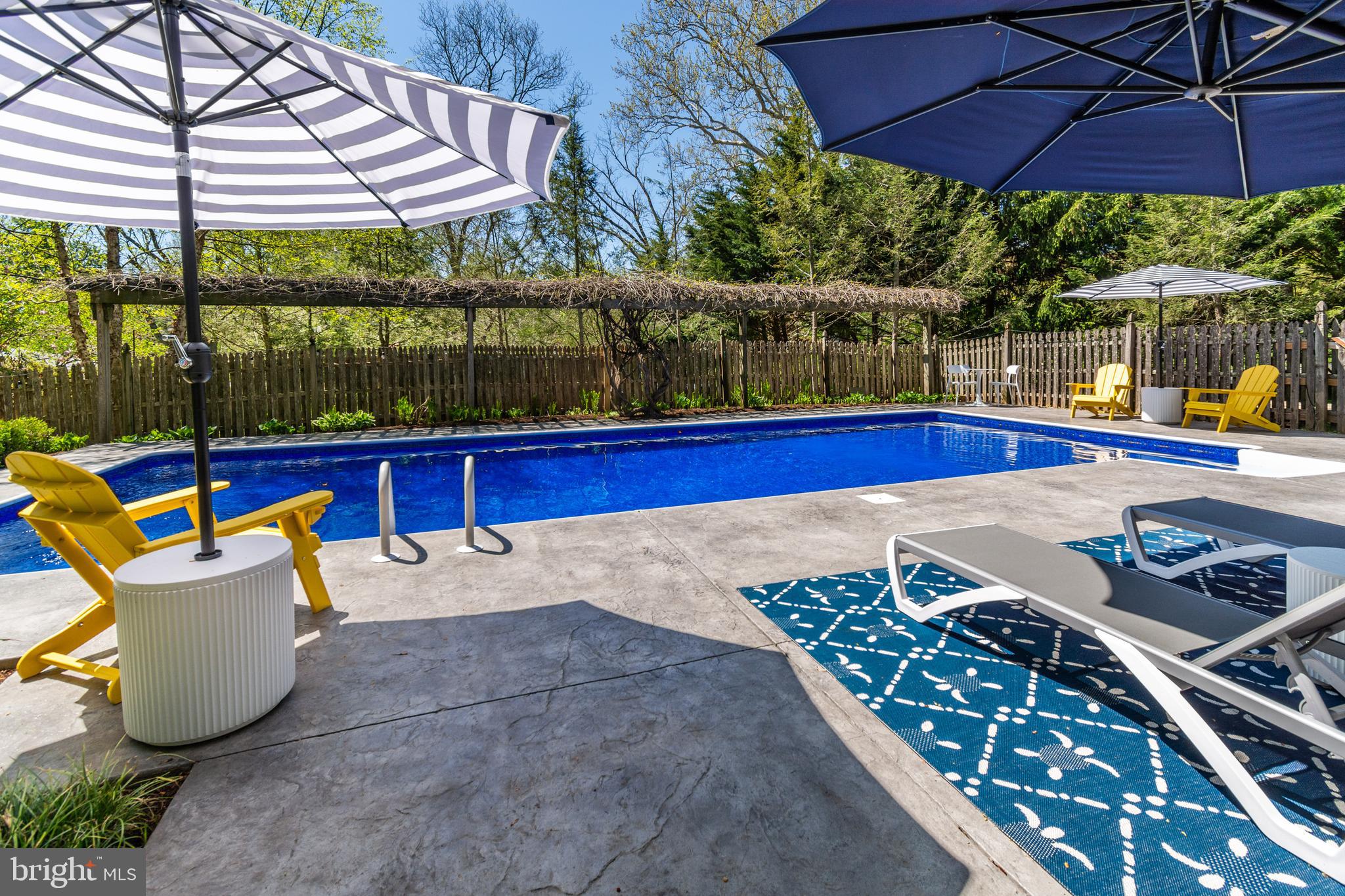 6103 Upper York Road New Hope, PA 18938 - Photo 64 of 81 Pool has a New Concrete Surface & Coping