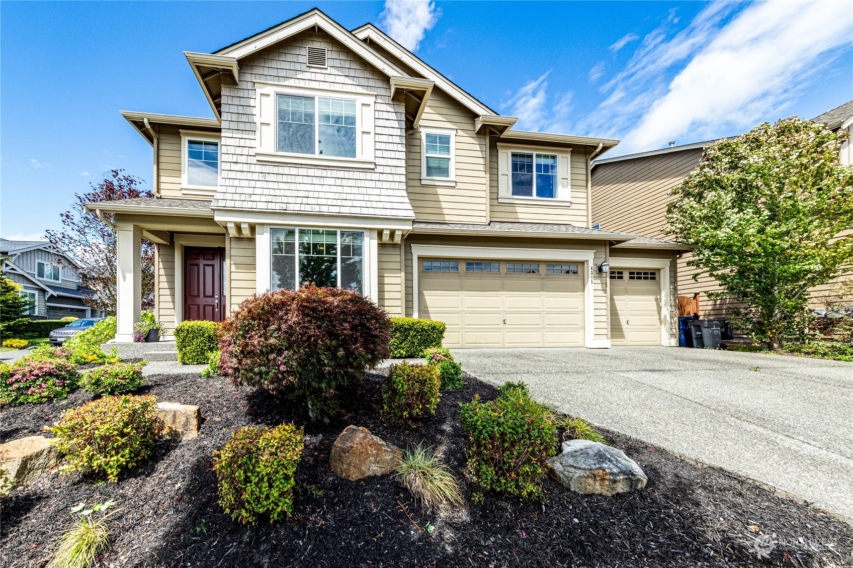 4315 229th Place Southeast Bothell, WA 98021 - Photo 3 of 40 front view of a house with a yard