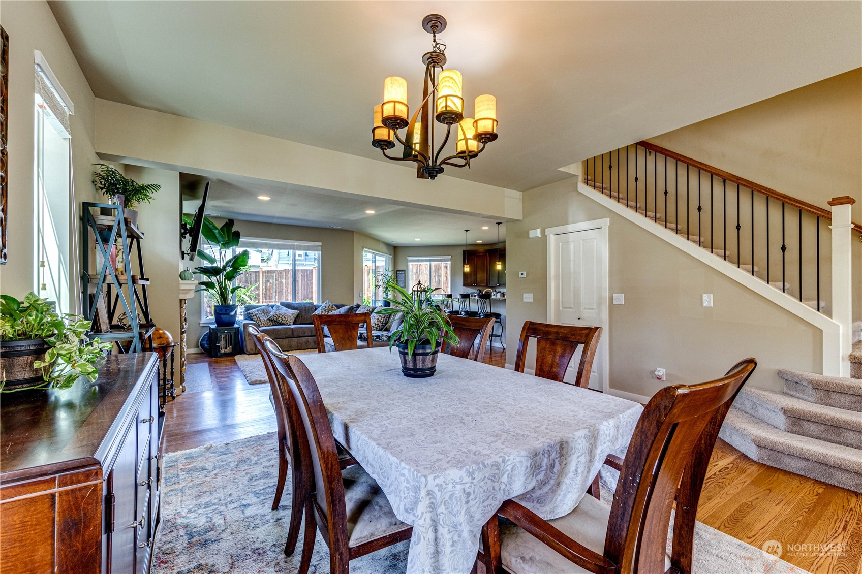 4315 229th Place Southeast Bothell, WA 98021 - Photo 9 of 40 a view of a dining room and livingroom view
