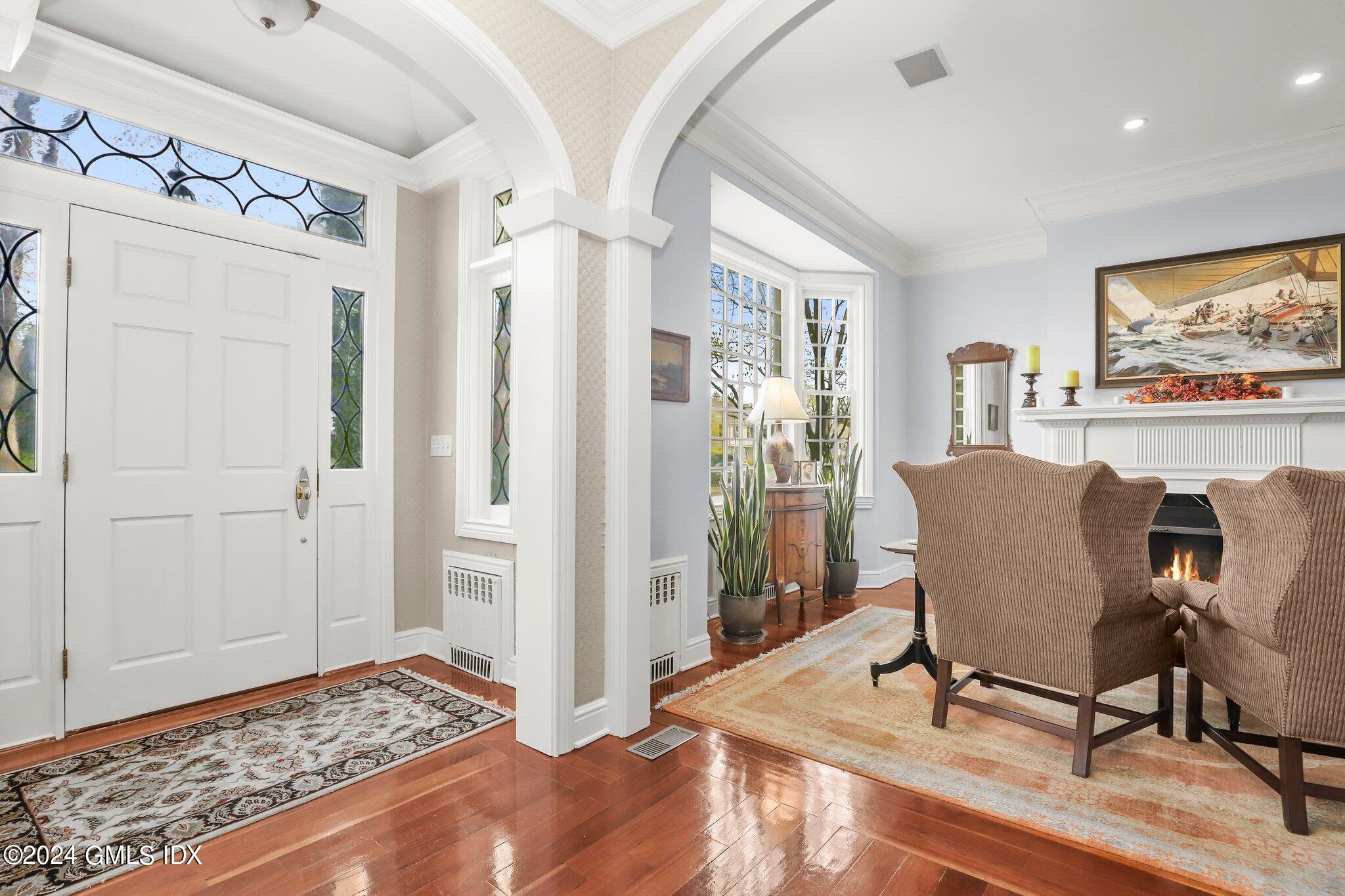 25 Field Road Riverside, CT 06878 - Photo 8 of 34 a view of a workspace with furniture and a window