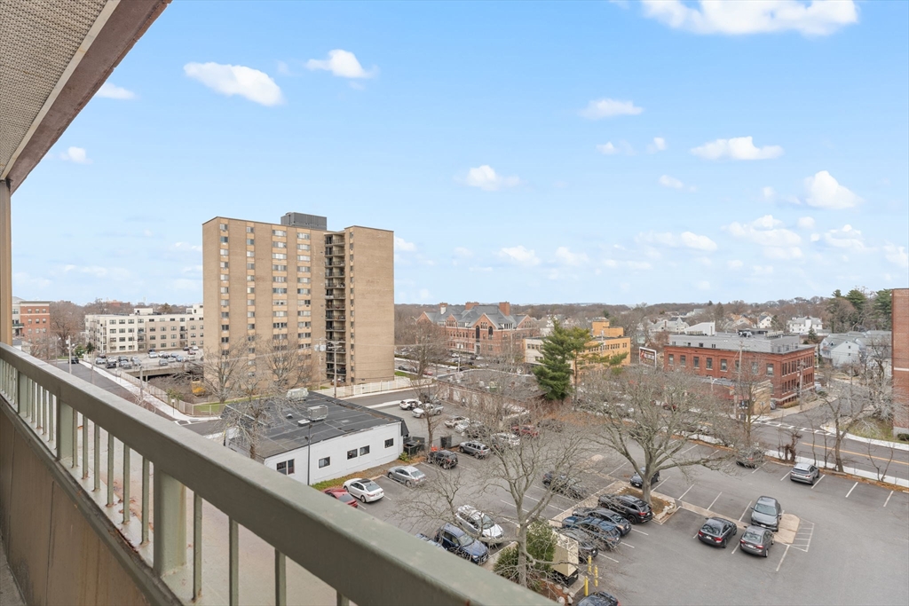 77 Adams Street, Unit 610 Quincy, MA 02169 - Photo 24 of 32 a view of a city from a balcony