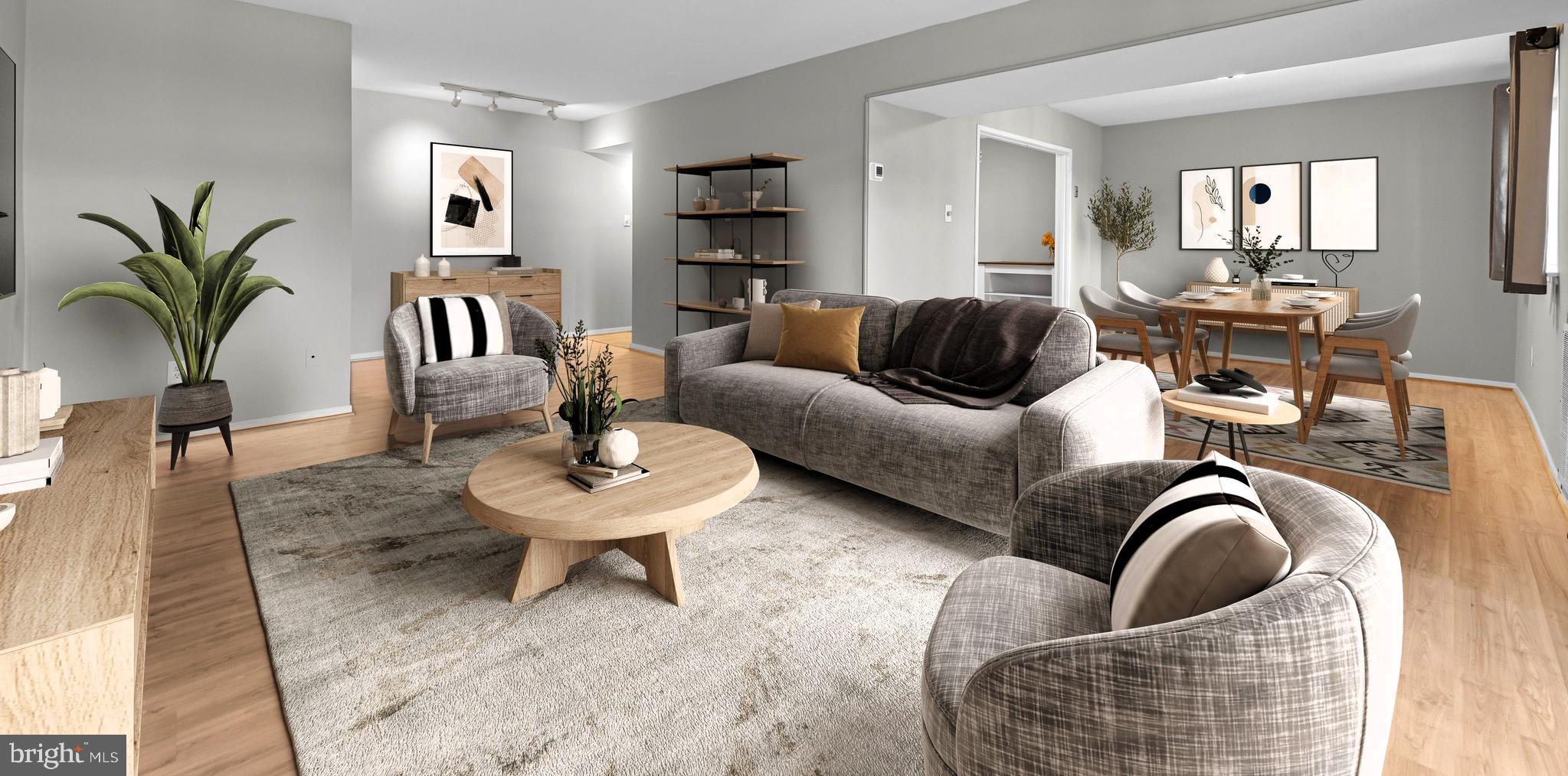 1645 Parkcrest Circle, Unit 200 Reston, VA 20190 - Photo 2 of 29 a living room with furniture