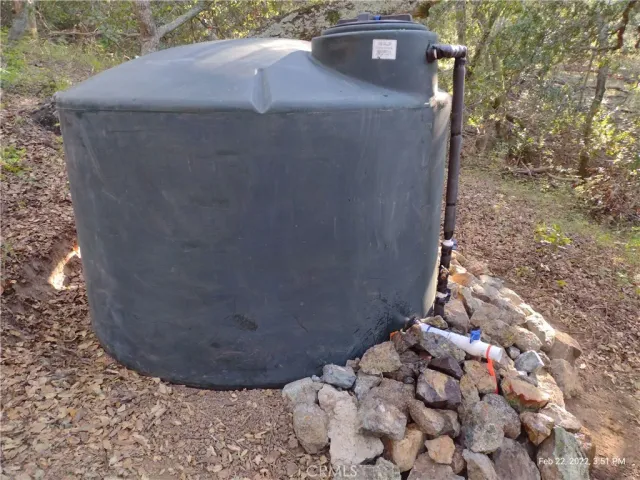 a view of a painting on the wall