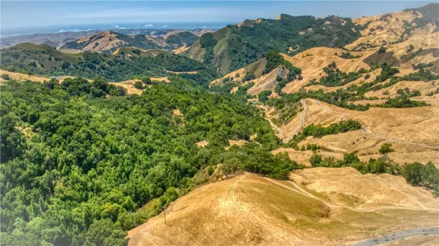 an aerial view of a houses
