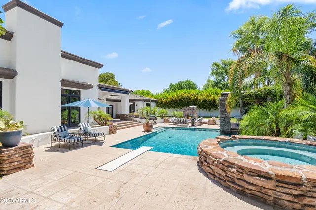 a outdoor space with chairs